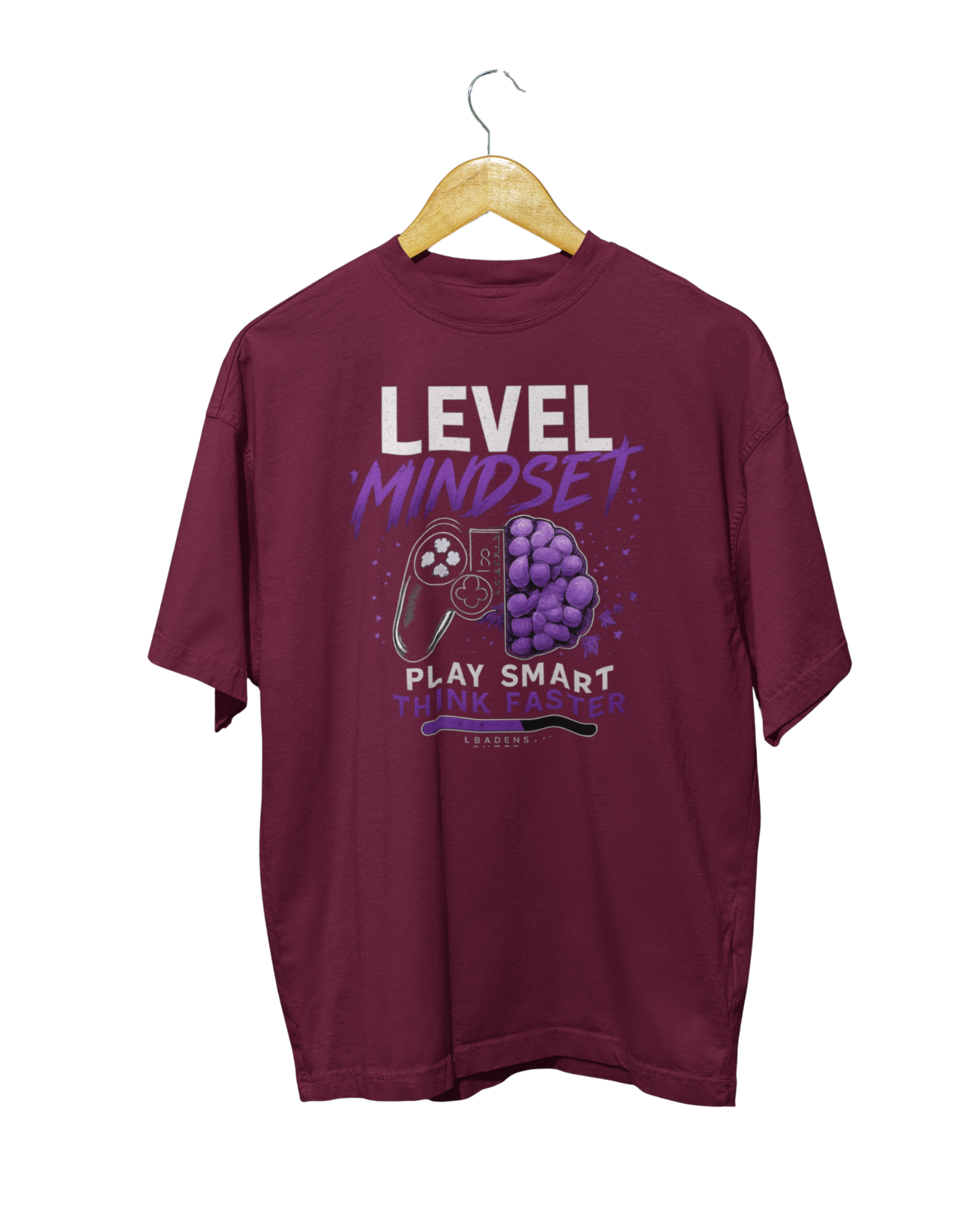 Level Mindset Graphic Oversized Tee