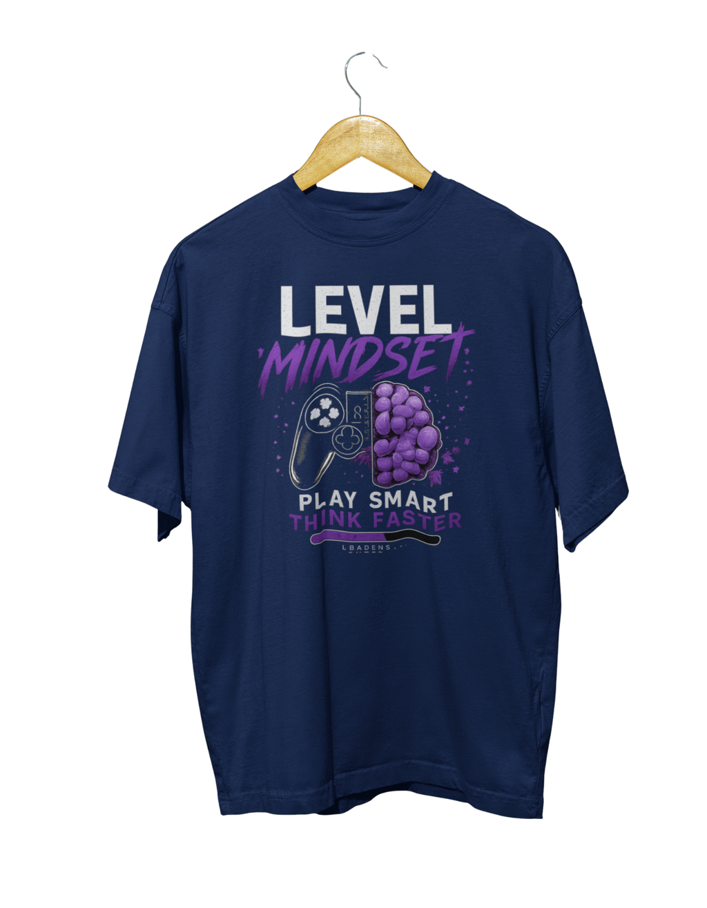 Level Mindset Graphic Oversized Tee