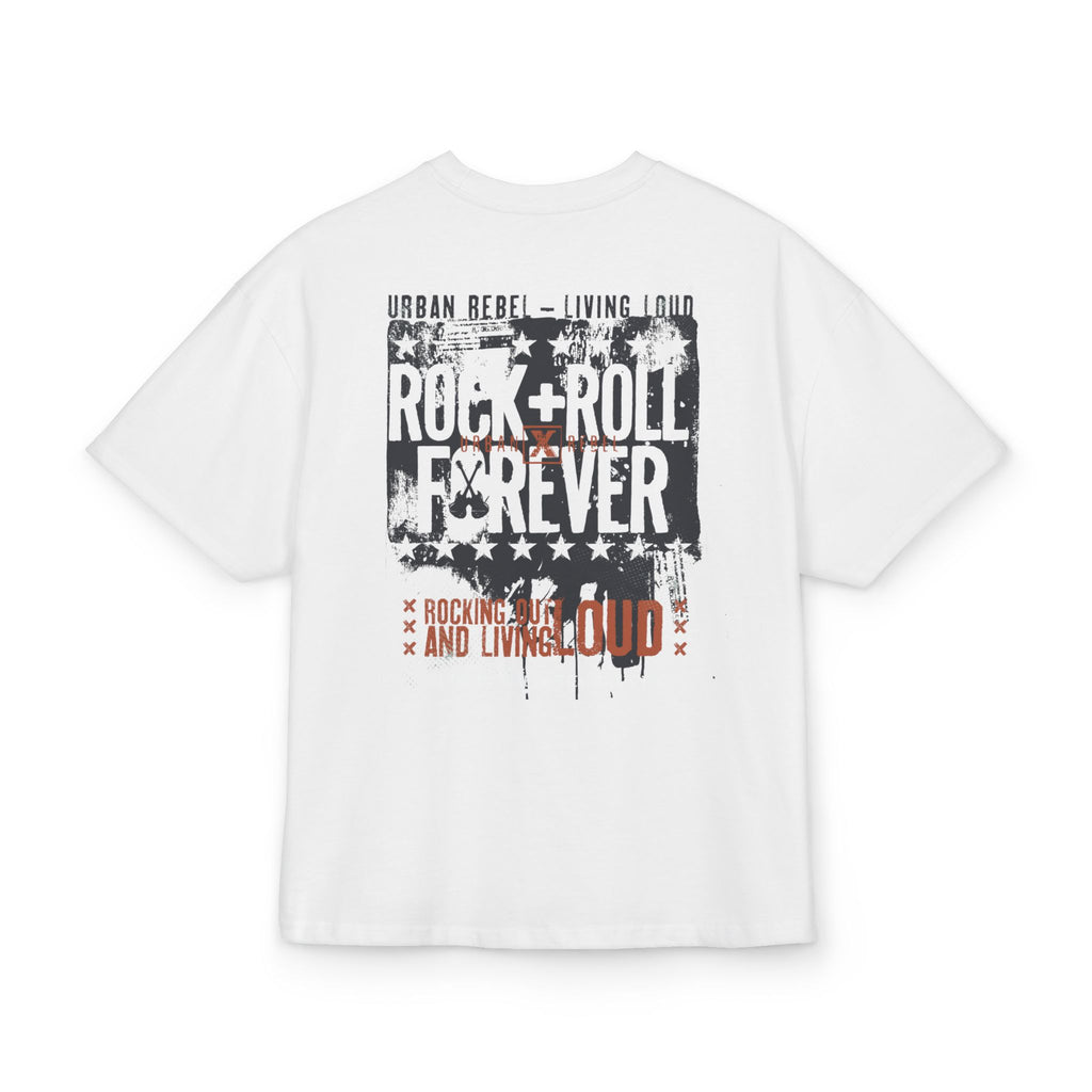 Rock & Roll Forever Unisex Drop-Shoulder Oversized Tee