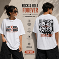 Rock & Roll Forever Unisex Drop-Shoulder Oversized Tee