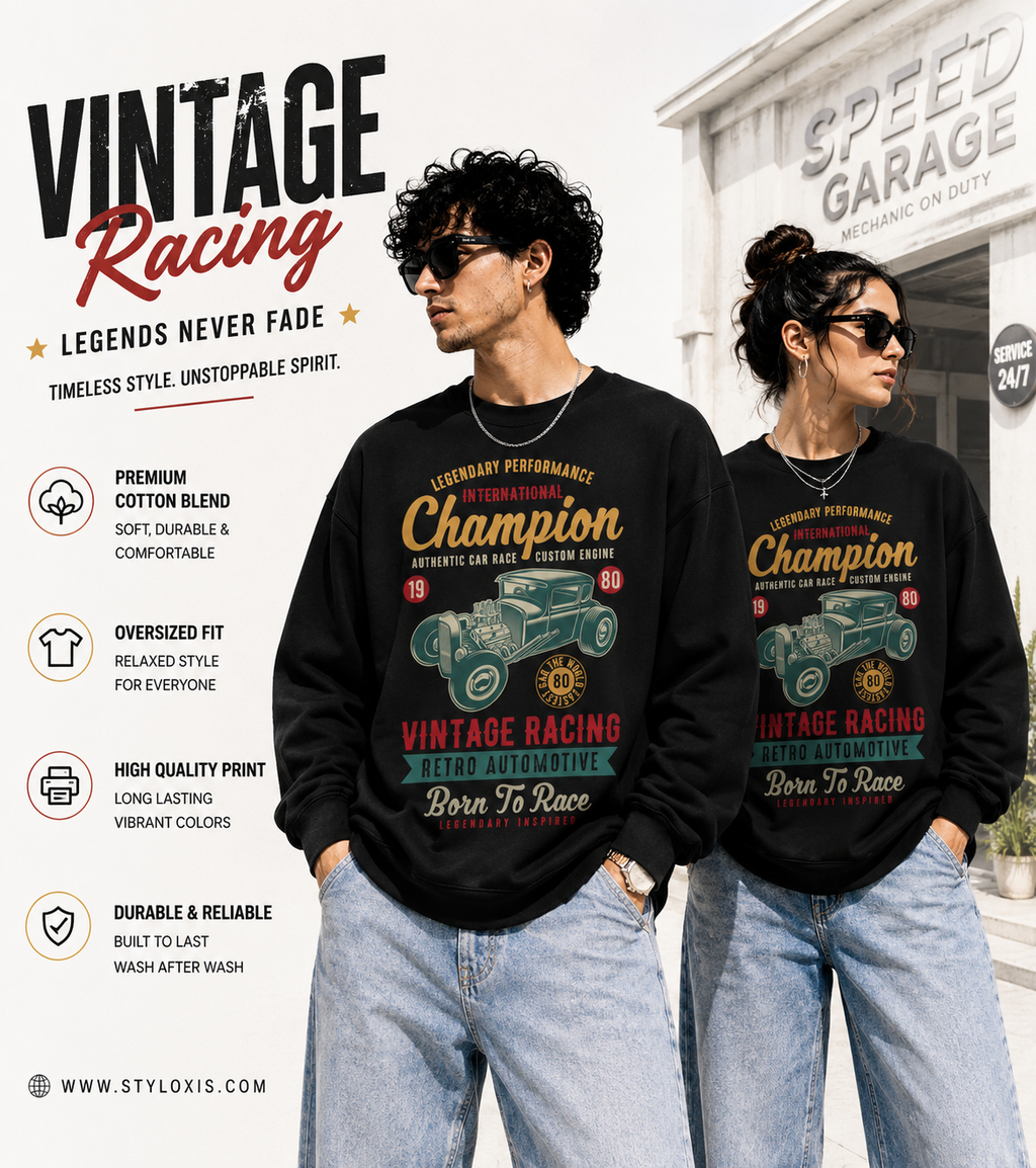 Champion Vintage Racing Unisex Sweatshirt
