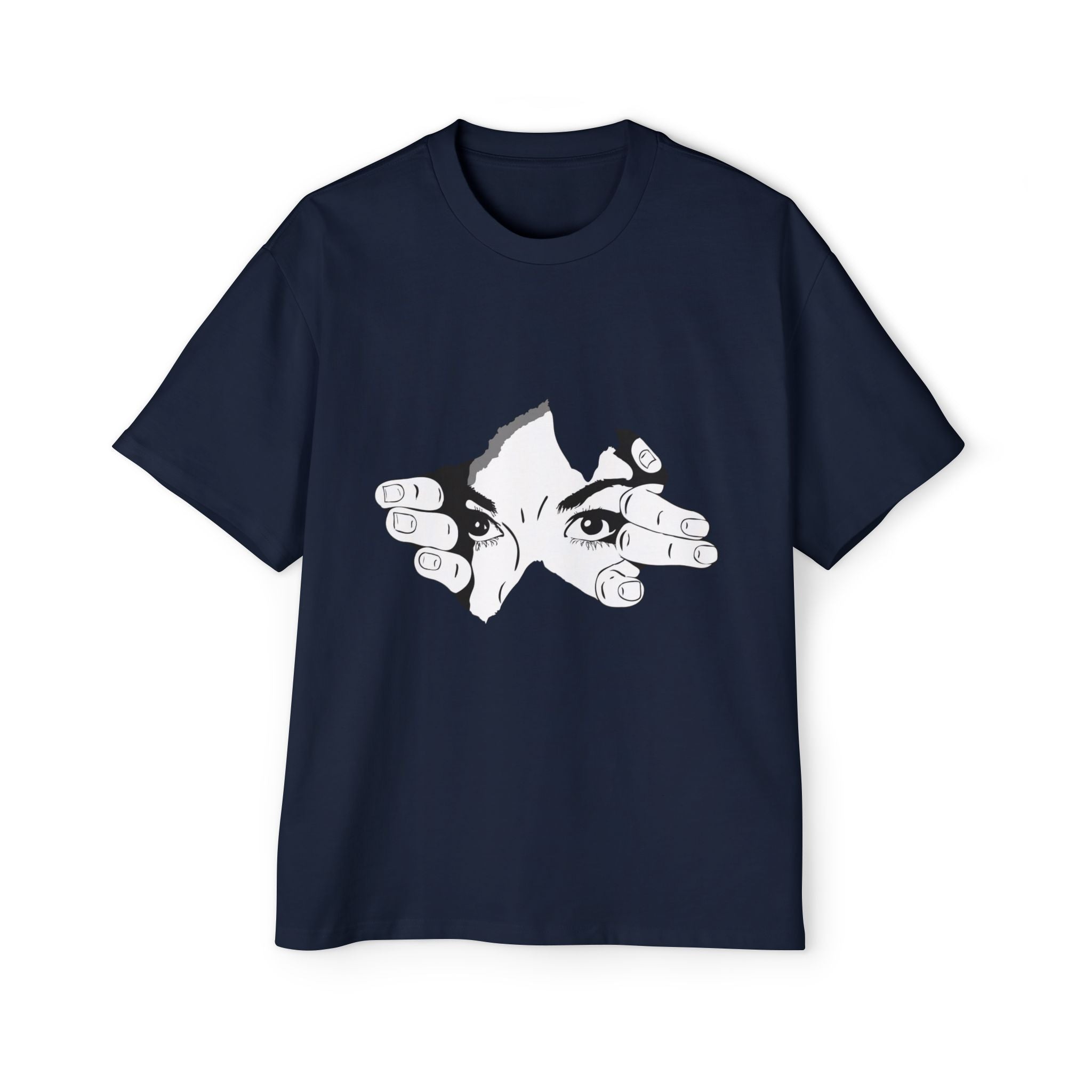 Mystic Eyes Unisex Graphic Drop Shoulder Oversized Tee