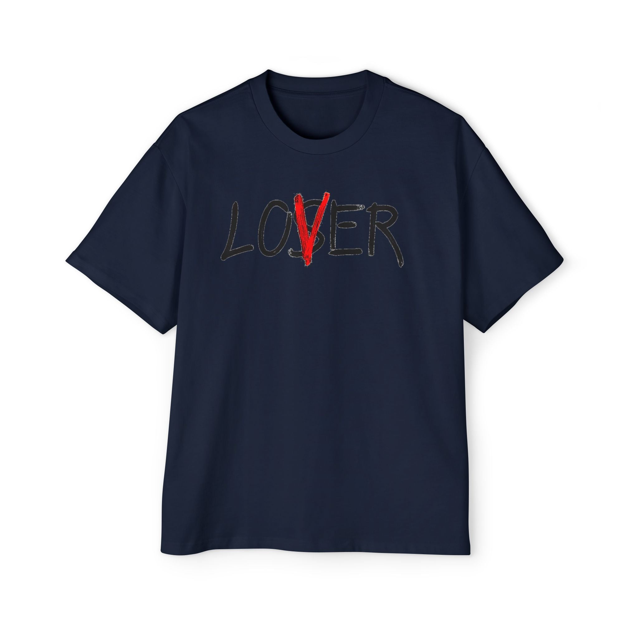 Lover Typography Unisex Oversized Tee