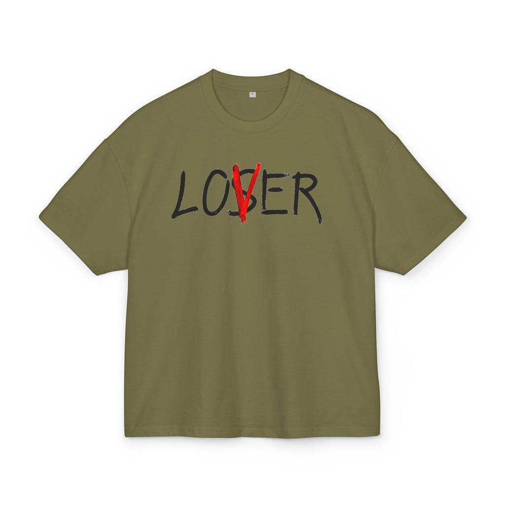 Lover Typography Unisex Oversized Tee