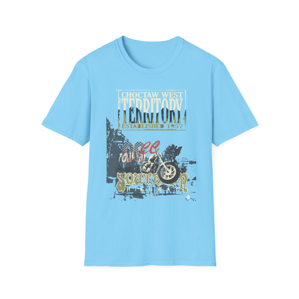 Vintage Motorcycle Artwork Unisex Graphic T-Shirt