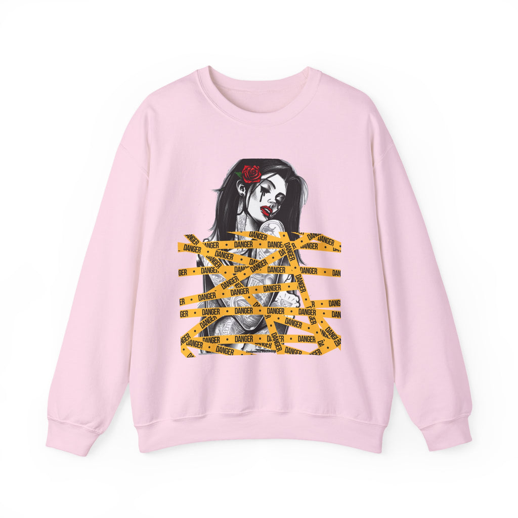 Dark Rose Unisex Premium Streetwear Graphic Sweatshirt