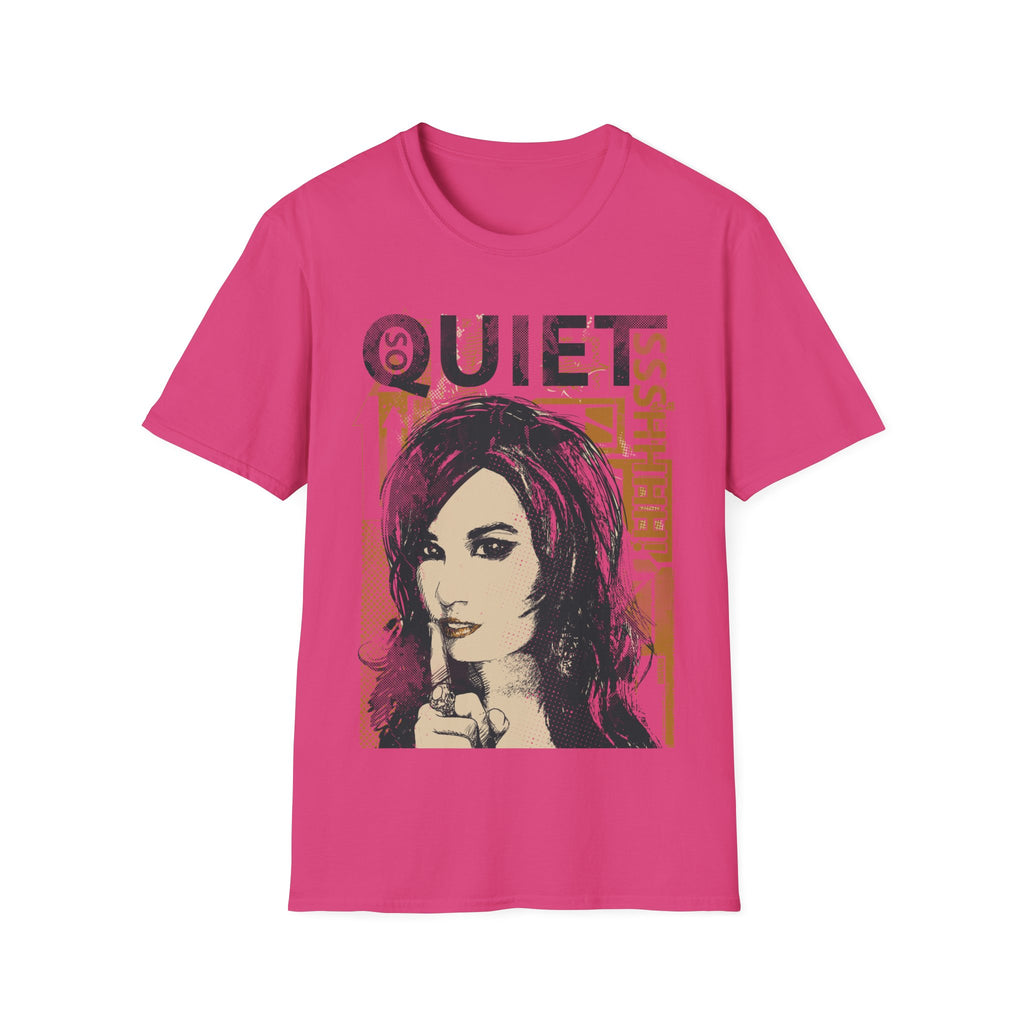 Quiet Please Graphic Printed T-Shirt