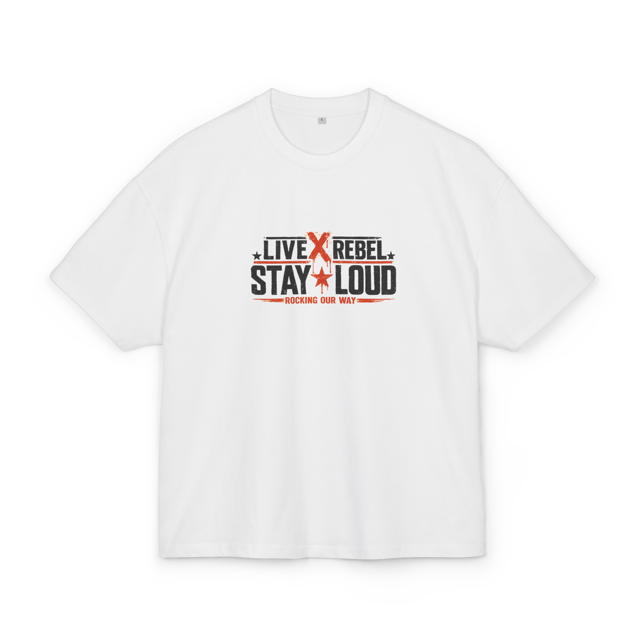 Rock & Roll Forever Unisex Drop-Shoulder Oversized Tee