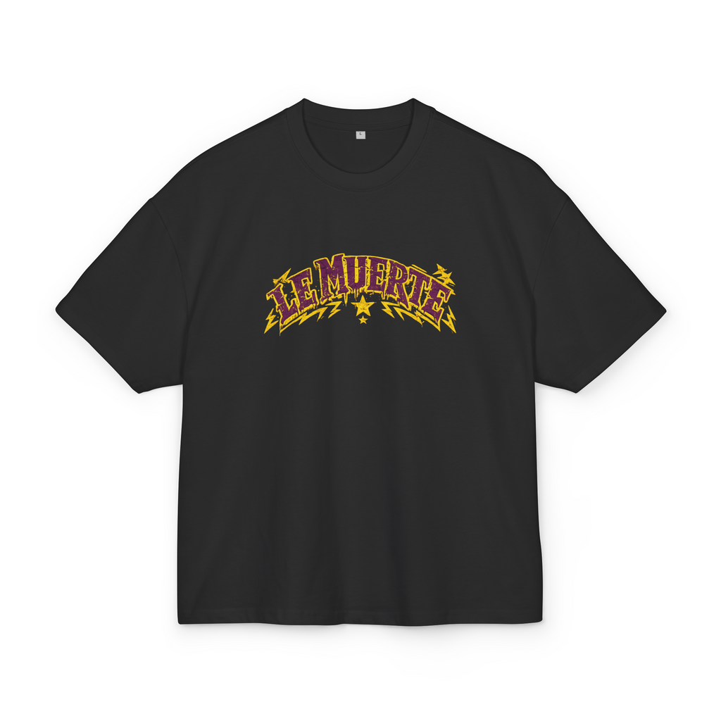 La Muerte Skeleton Graphic Unisex Drop-Shoulder Oversized Tee