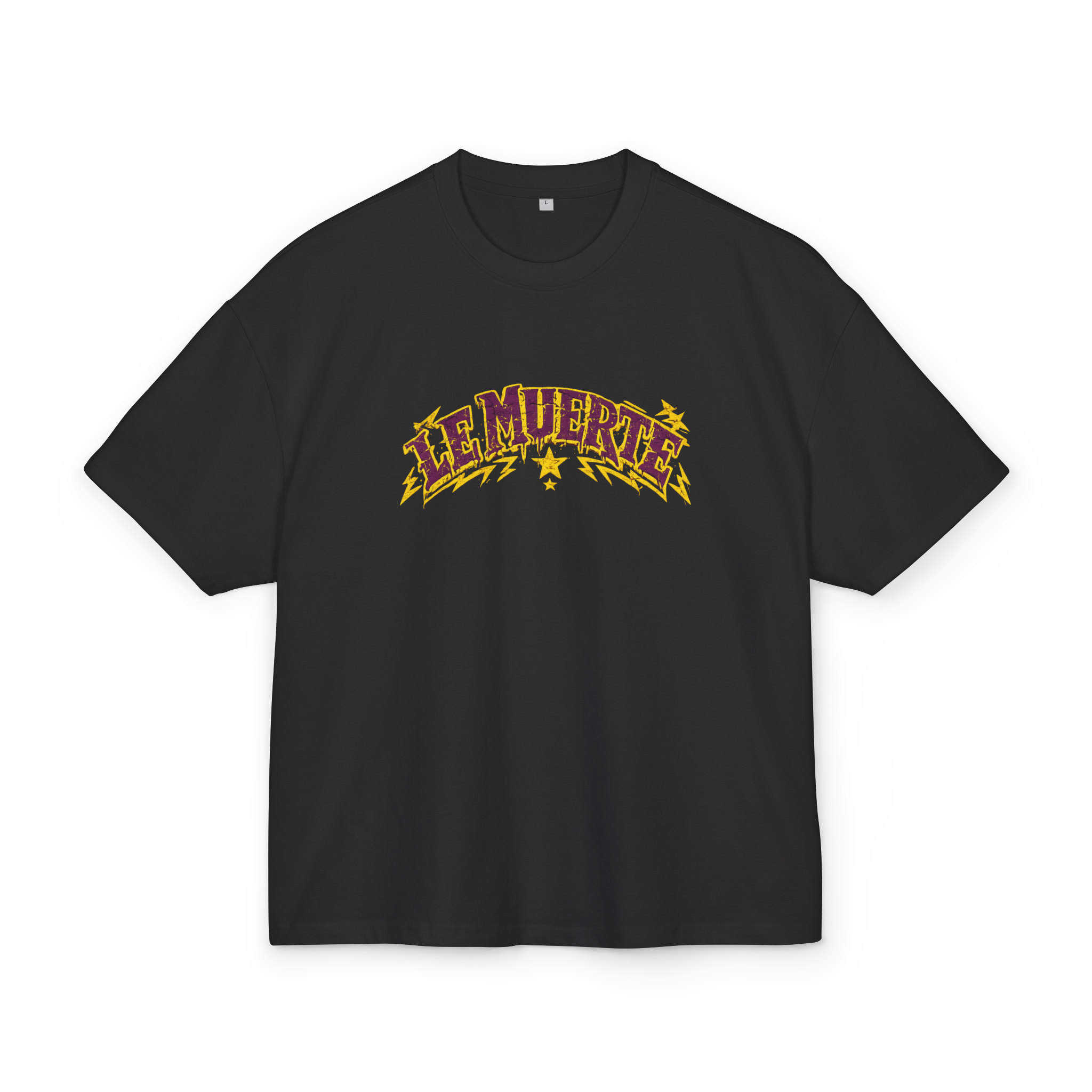 La Muerte Skeleton Graphic Unisex Drop-Shoulder Oversized Tee