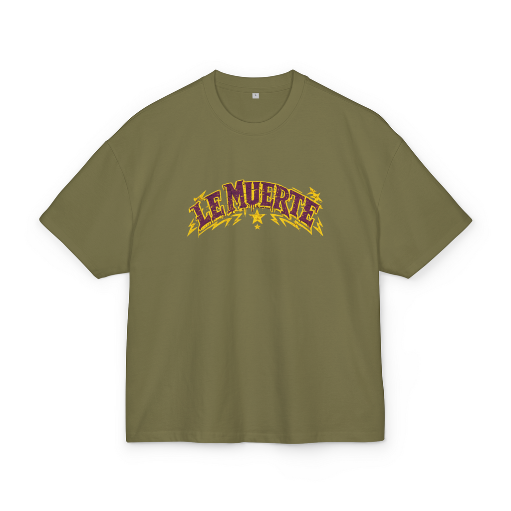 La Muerte Skeleton Graphic Unisex Drop-Shoulder Oversized Tee