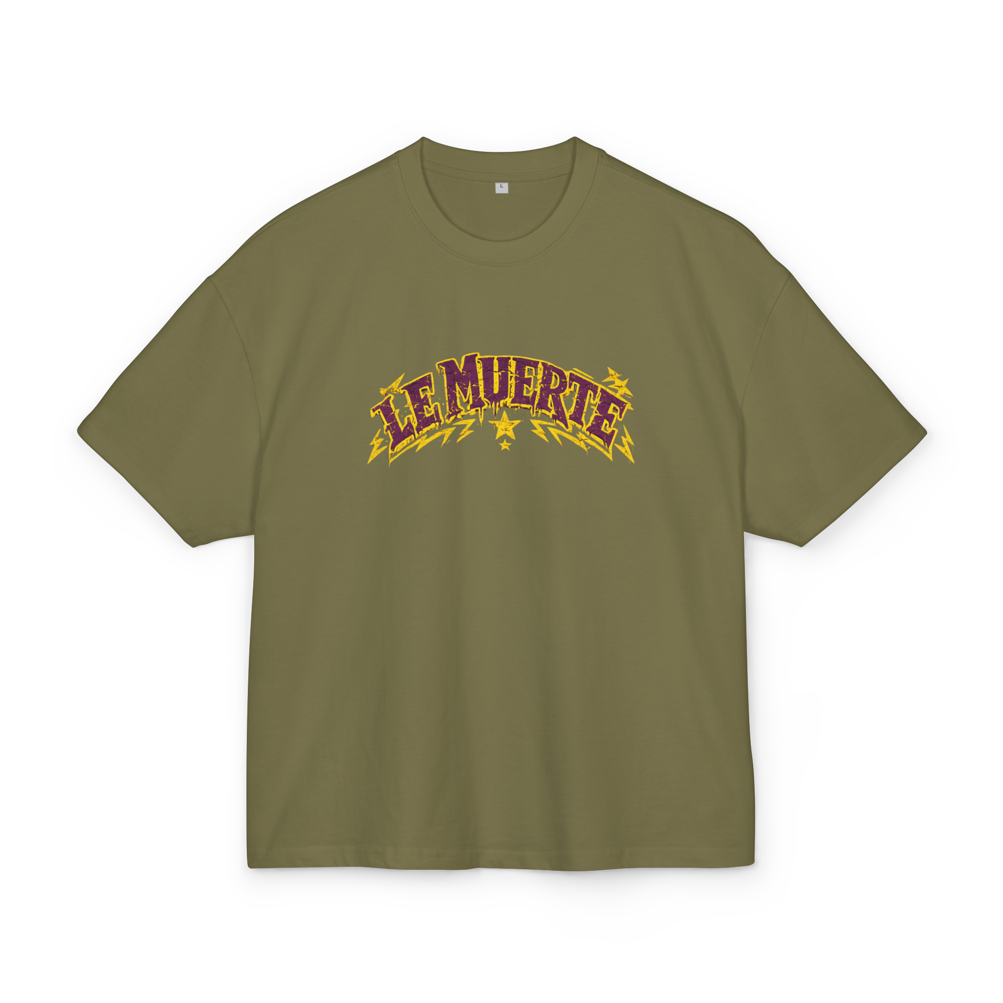 La Muerte Skeleton Graphic Unisex Drop-Shoulder Oversized Tee
