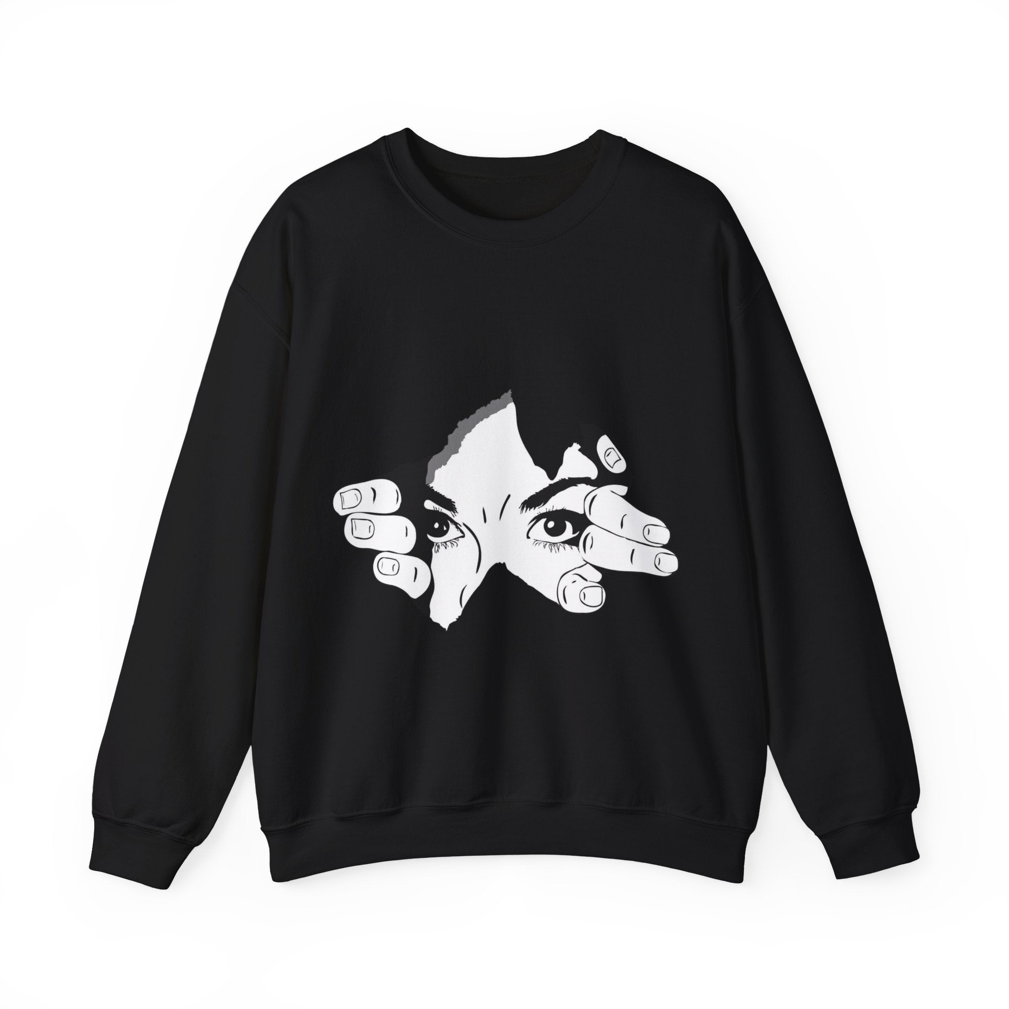 Minimal Aesthetic Mystic Eyes Unisex Graphic Sweatshirt