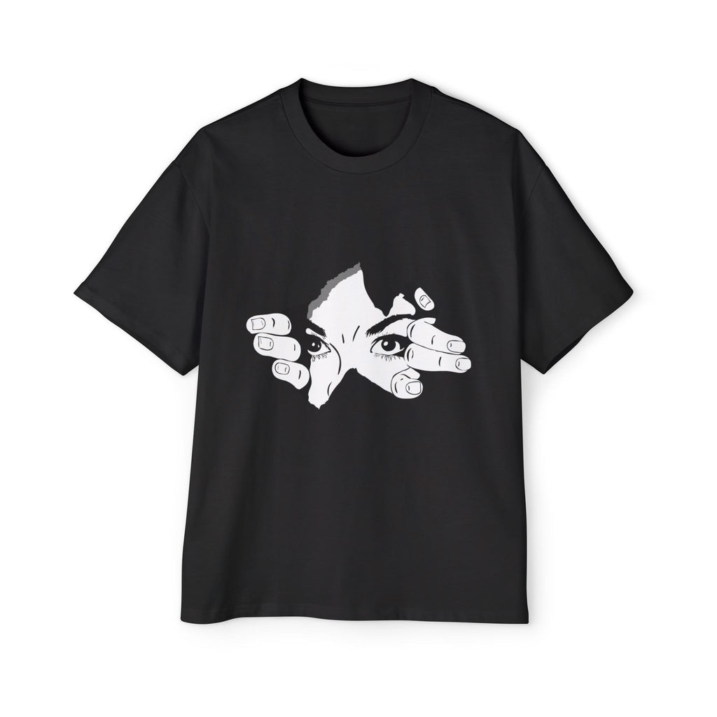 Mystic Eyes Unisex Graphic Drop Shoulder Oversized Tee