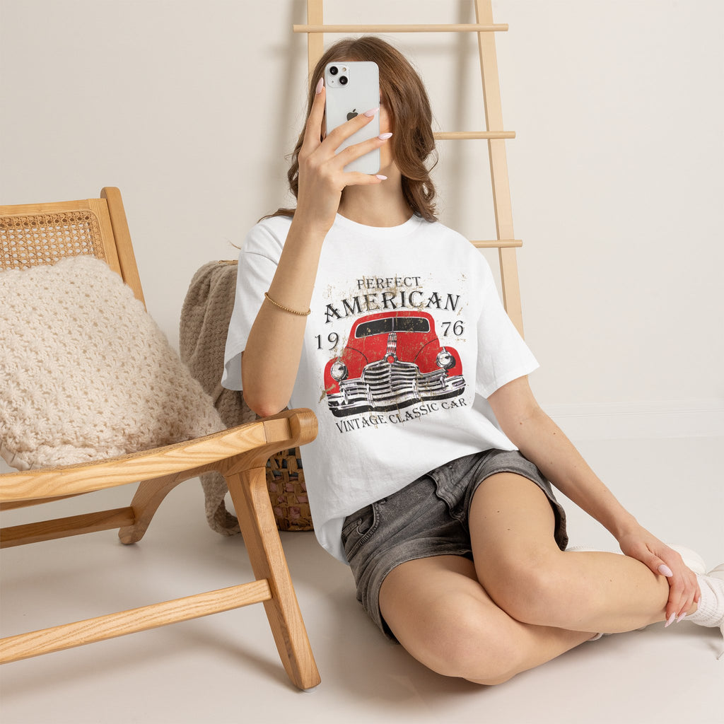 Vintage Classic Car Graphic T-Shirt