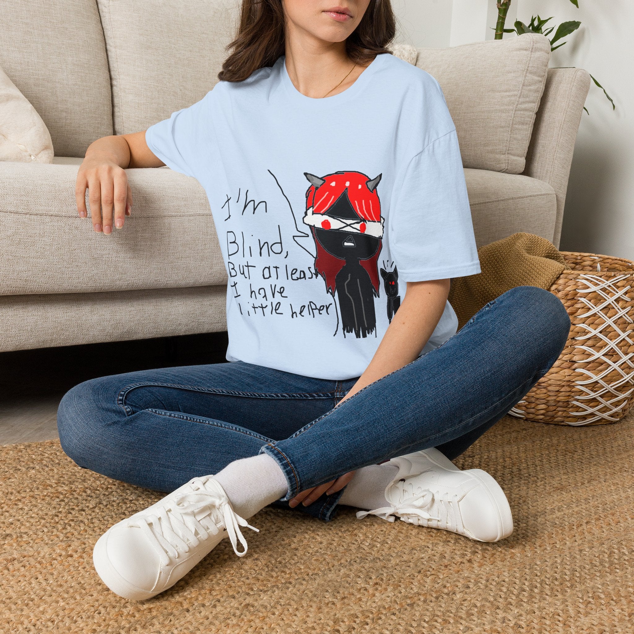 I'm Blind But At Least I Have My Little Helper Graphic T Shirt