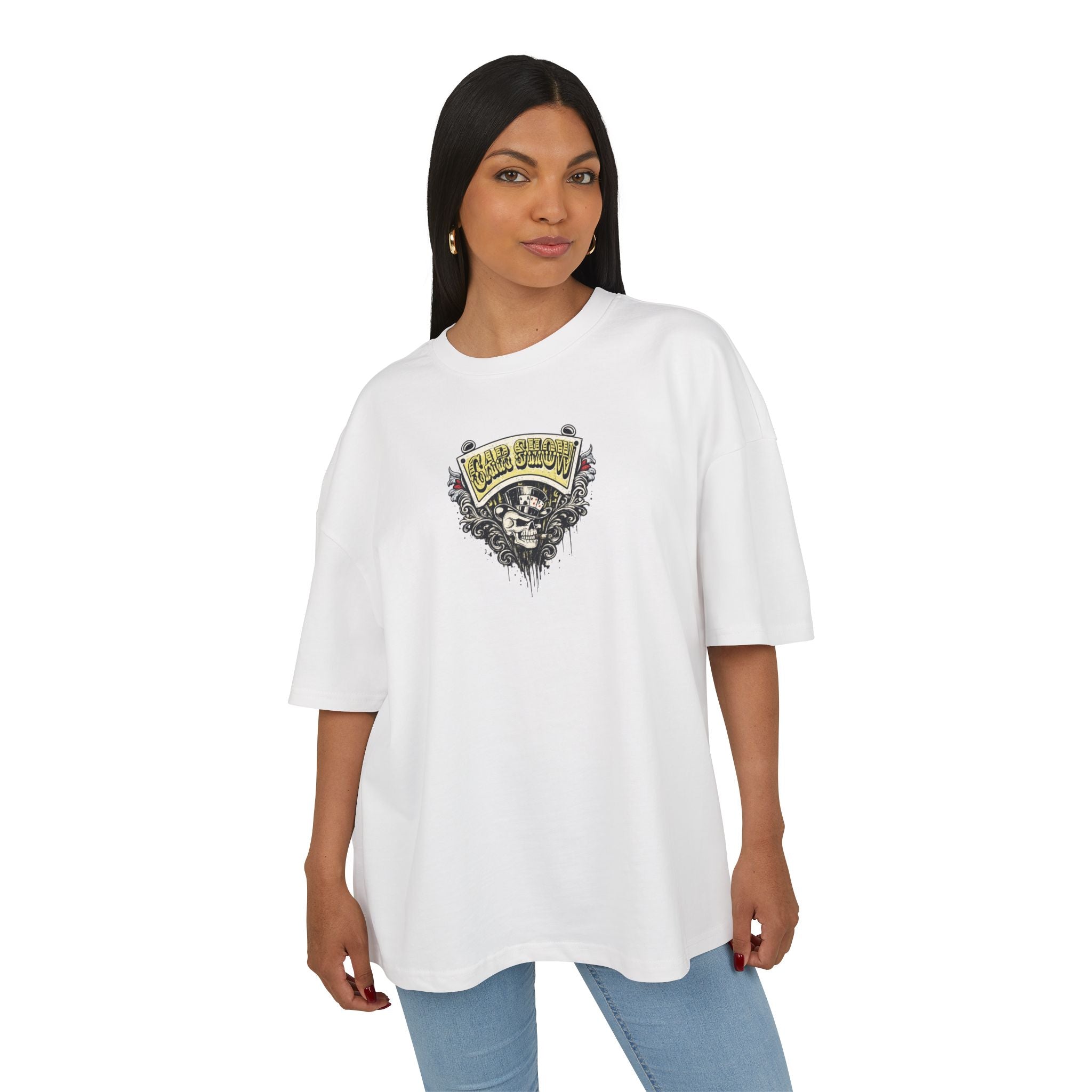 Vintage Car Show Unisex Oversized Graphic Tee