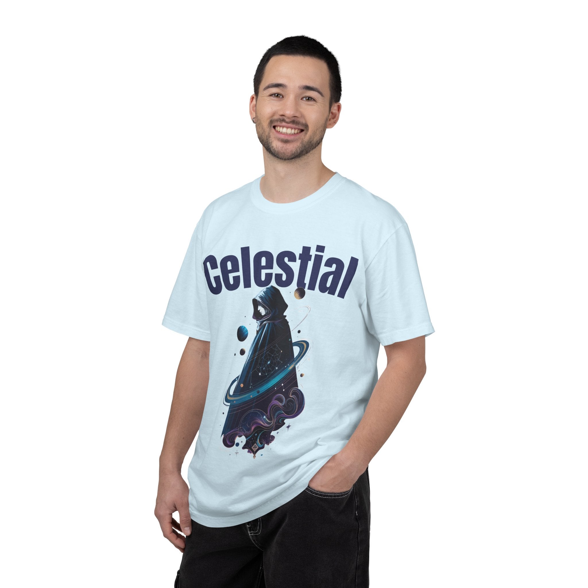 Celestial Cosmic Wanderer Unisex Graphic T-Shirt