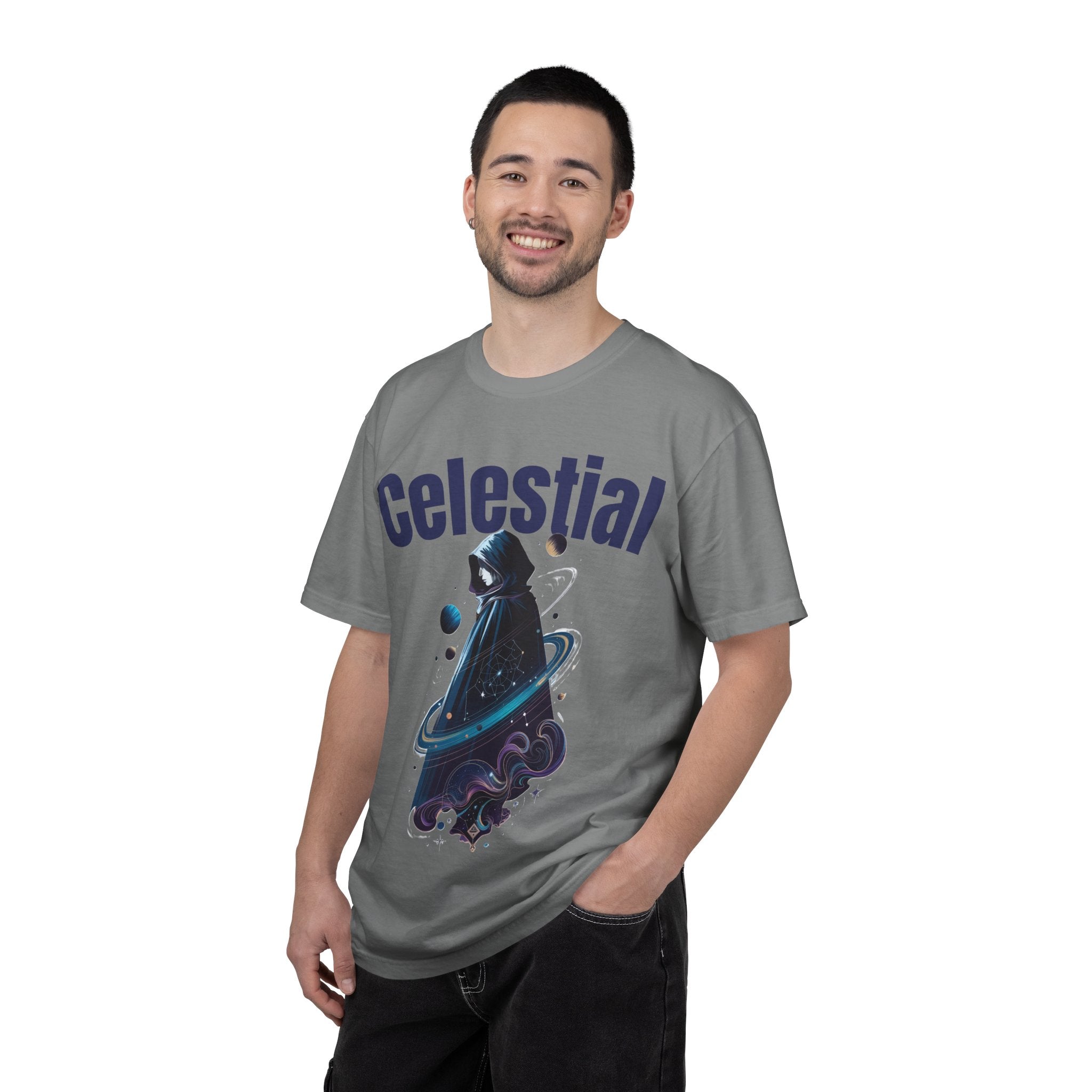 Celestial Cosmic Wanderer Unisex Graphic T-Shirt