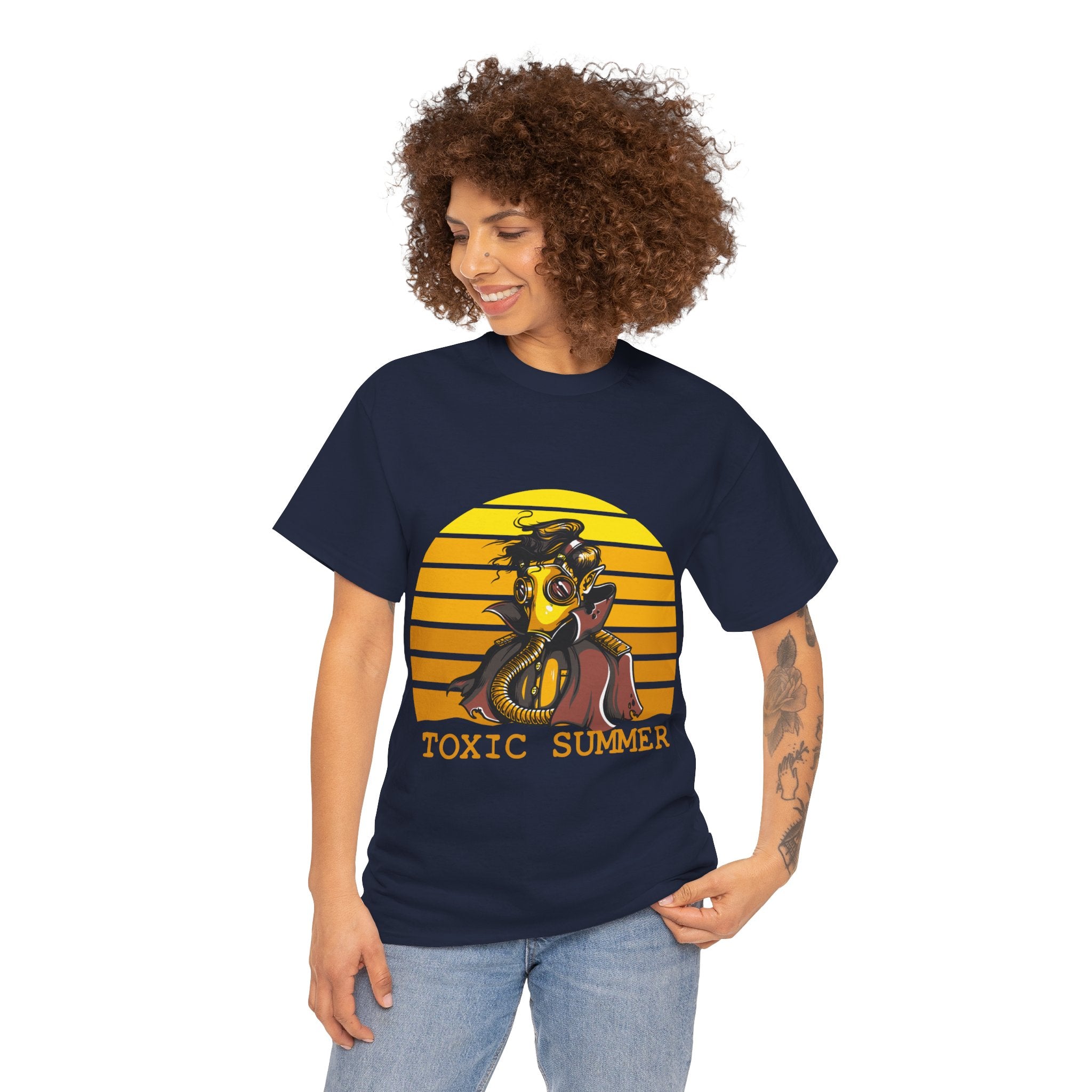 Toxic Summer Graphic Unisex Pure Cotton T-Shirt