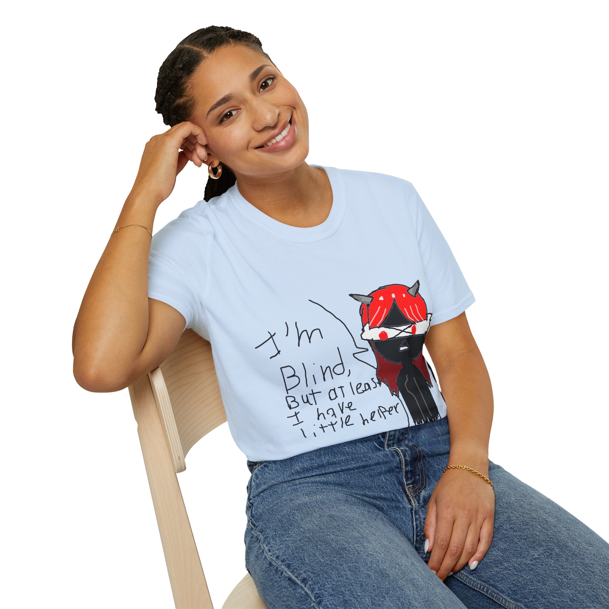 I'm Blind But At Least I Have My Little Helper Graphic T Shirt
