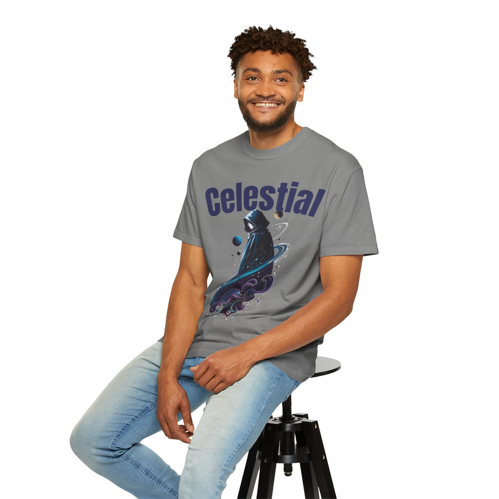 Celestial Cosmic Wanderer Unisex Graphic T-Shirt