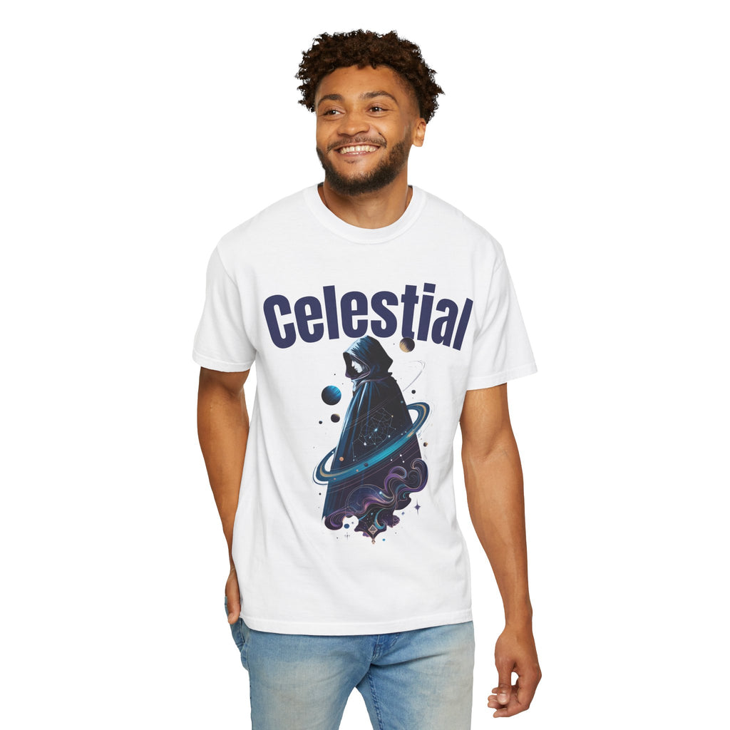 Celestial Cosmic Wanderer Unisex Graphic T-Shirt
