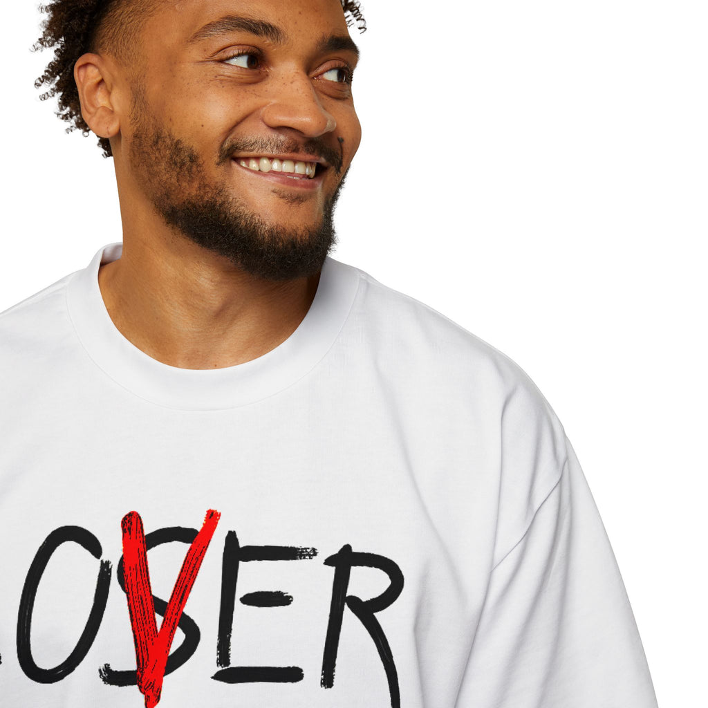 Lover Typography Unisex Oversized Tee