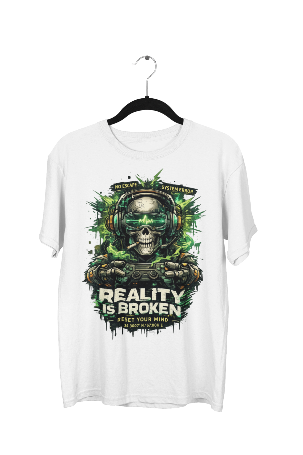 Reality Is Broken Premium Oversized Tee