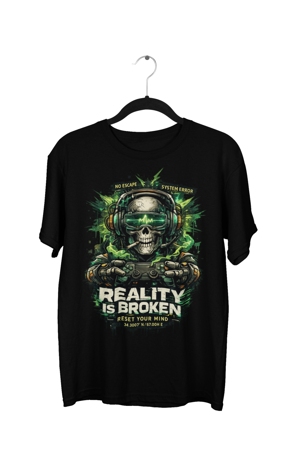 Reality Is Broken Premium Oversized Tee