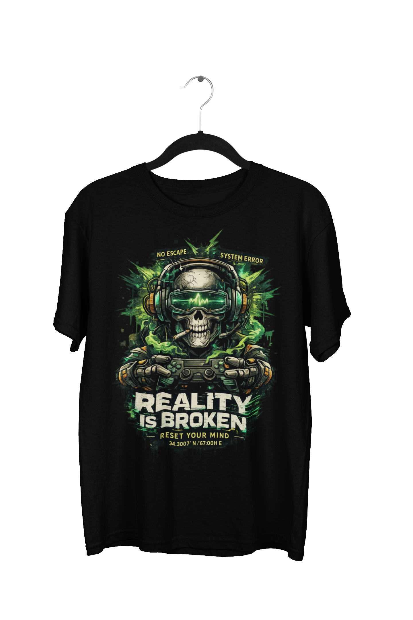 Reality Is Broken Premium Oversized Tee