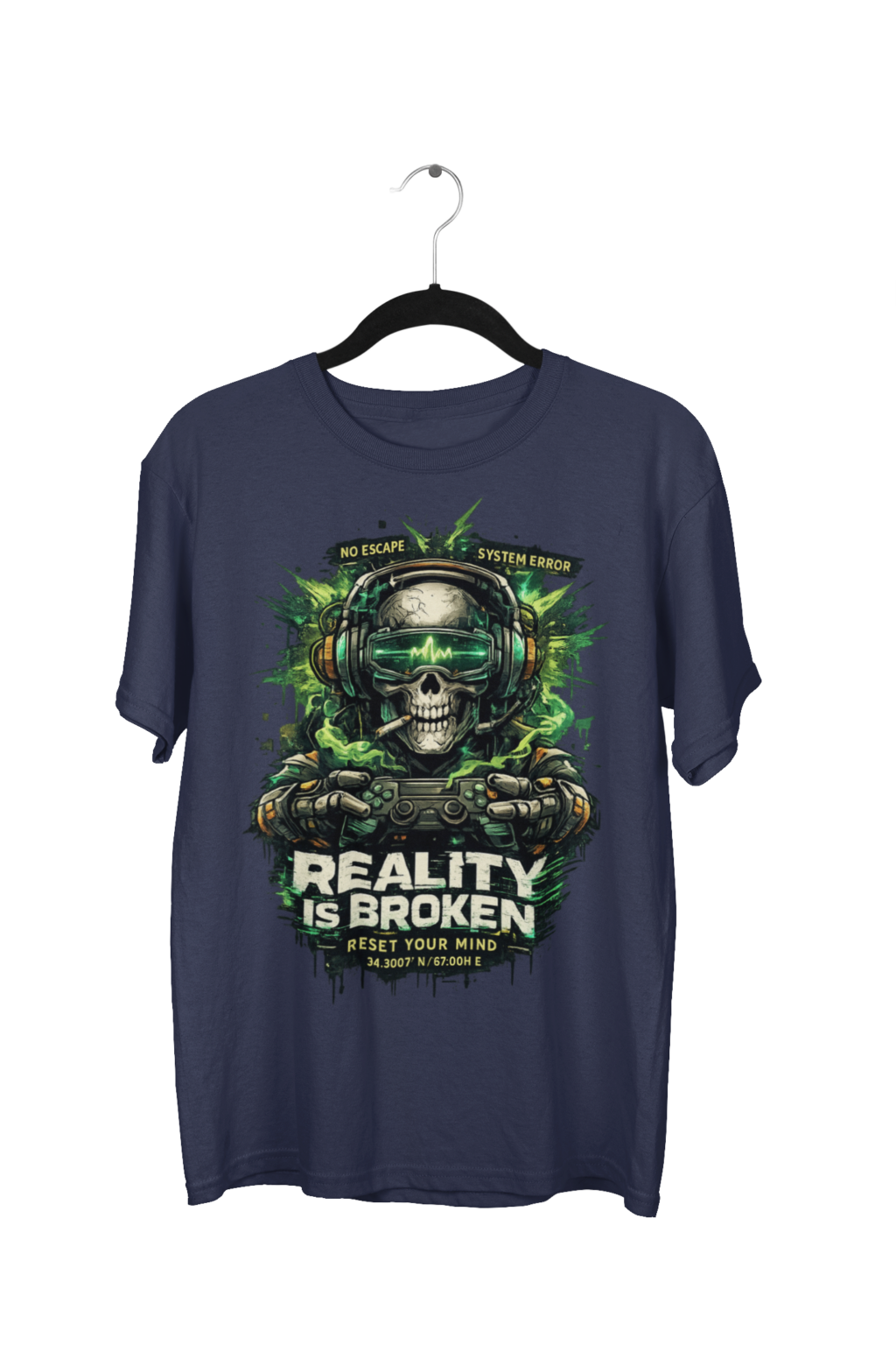 Reality Is Broken Premium Oversized Tee