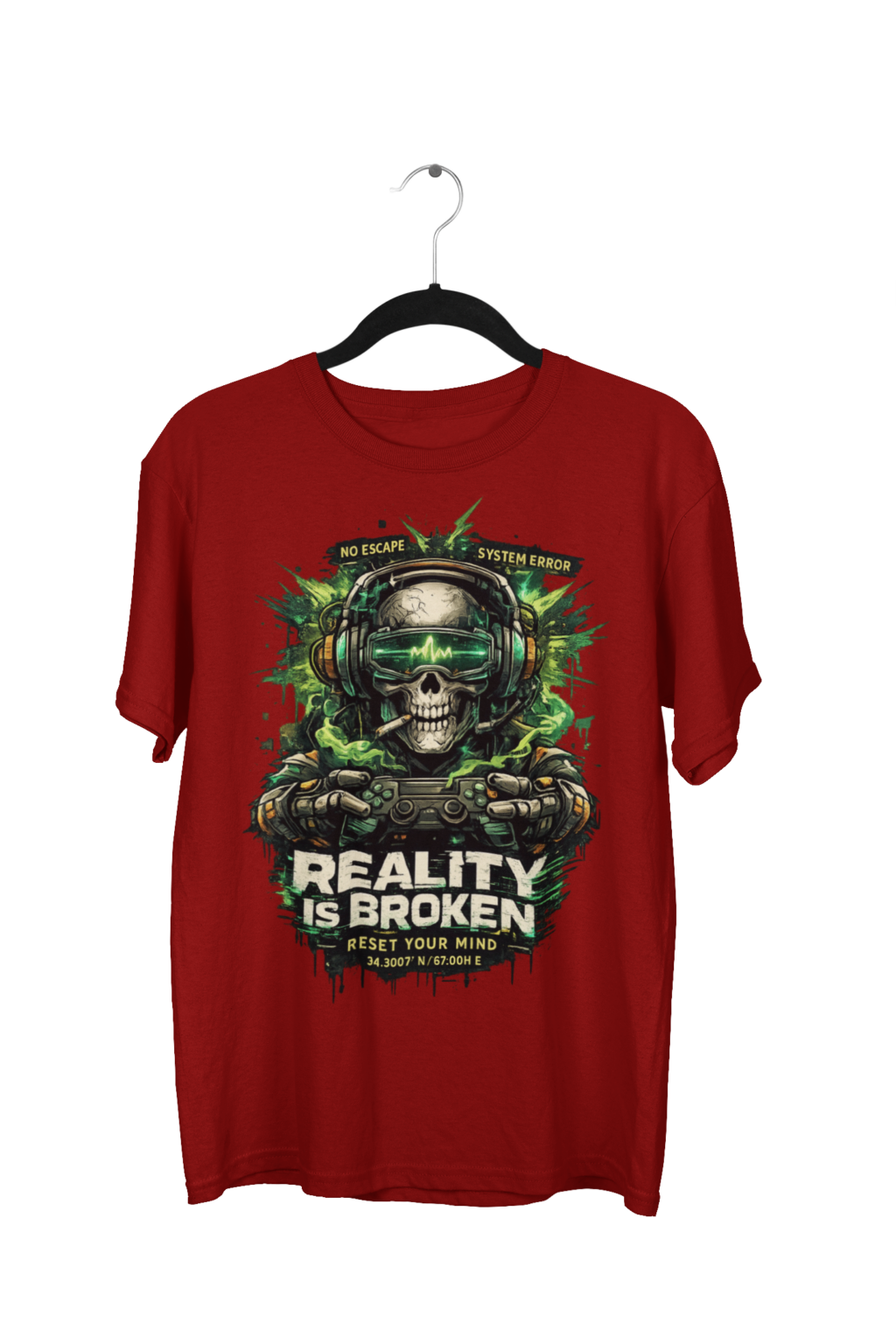 Reality Is Broken Premium Oversized Tee