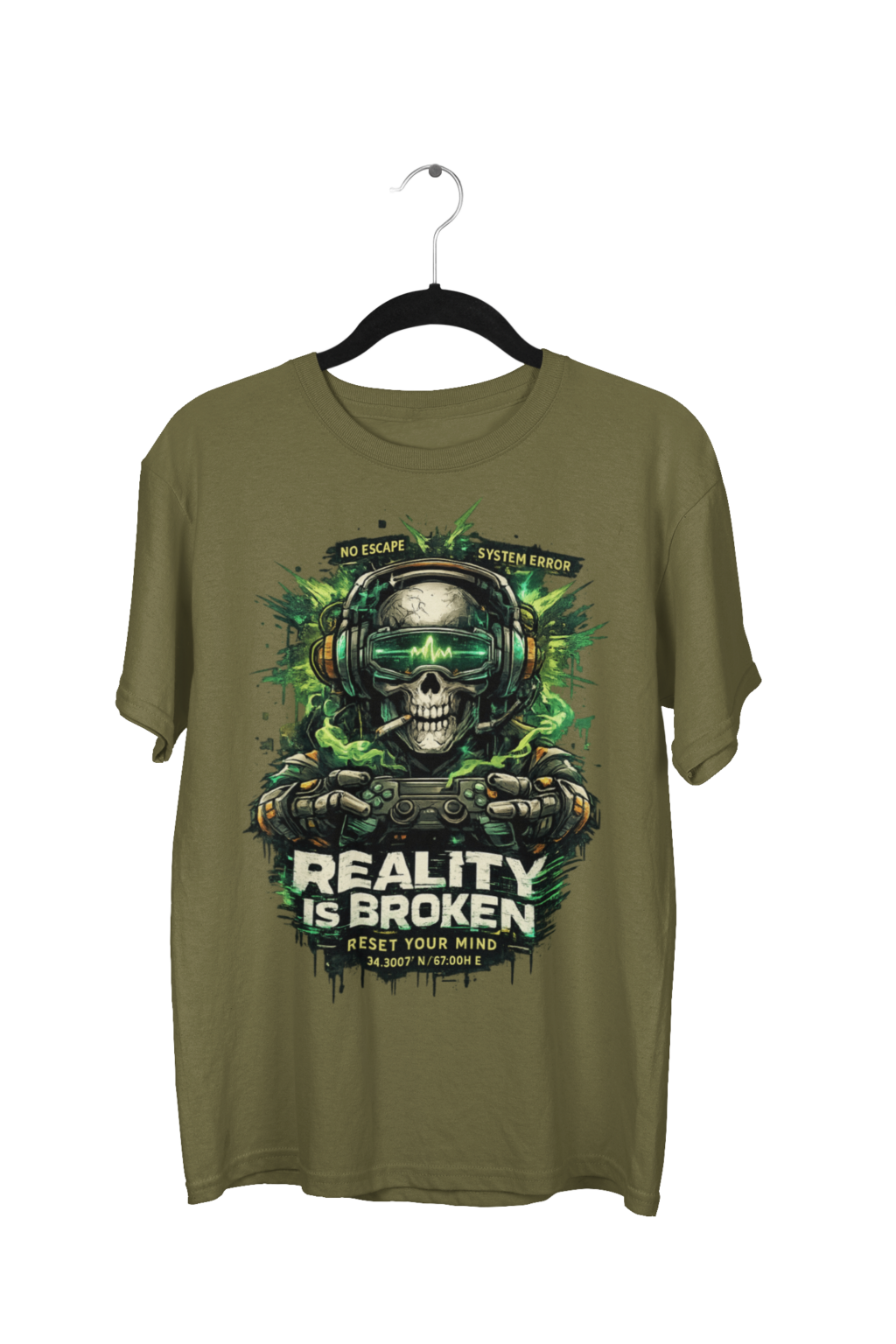 Reality Is Broken Premium Oversized Tee