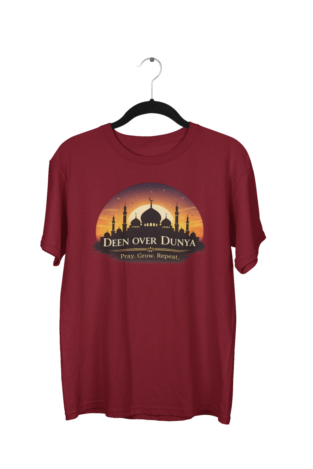 Deen Over Dunya Drop-Shoulder Oversized Tee