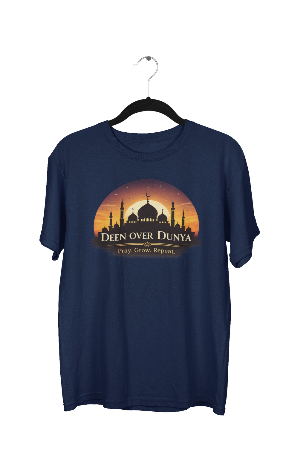 Deen Over Dunya Drop-Shoulder Oversized Tee