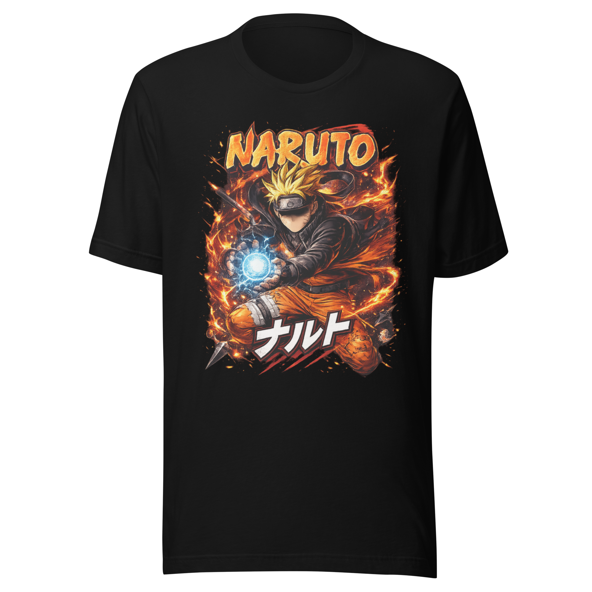 Naruto “Will of Fire” Pure Cotton T-Shirt