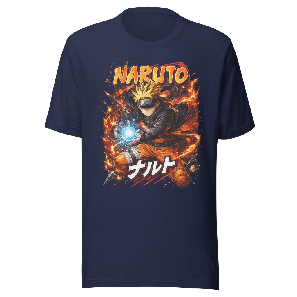 Naruto “Will of Fire” Pure Cotton T-Shirt