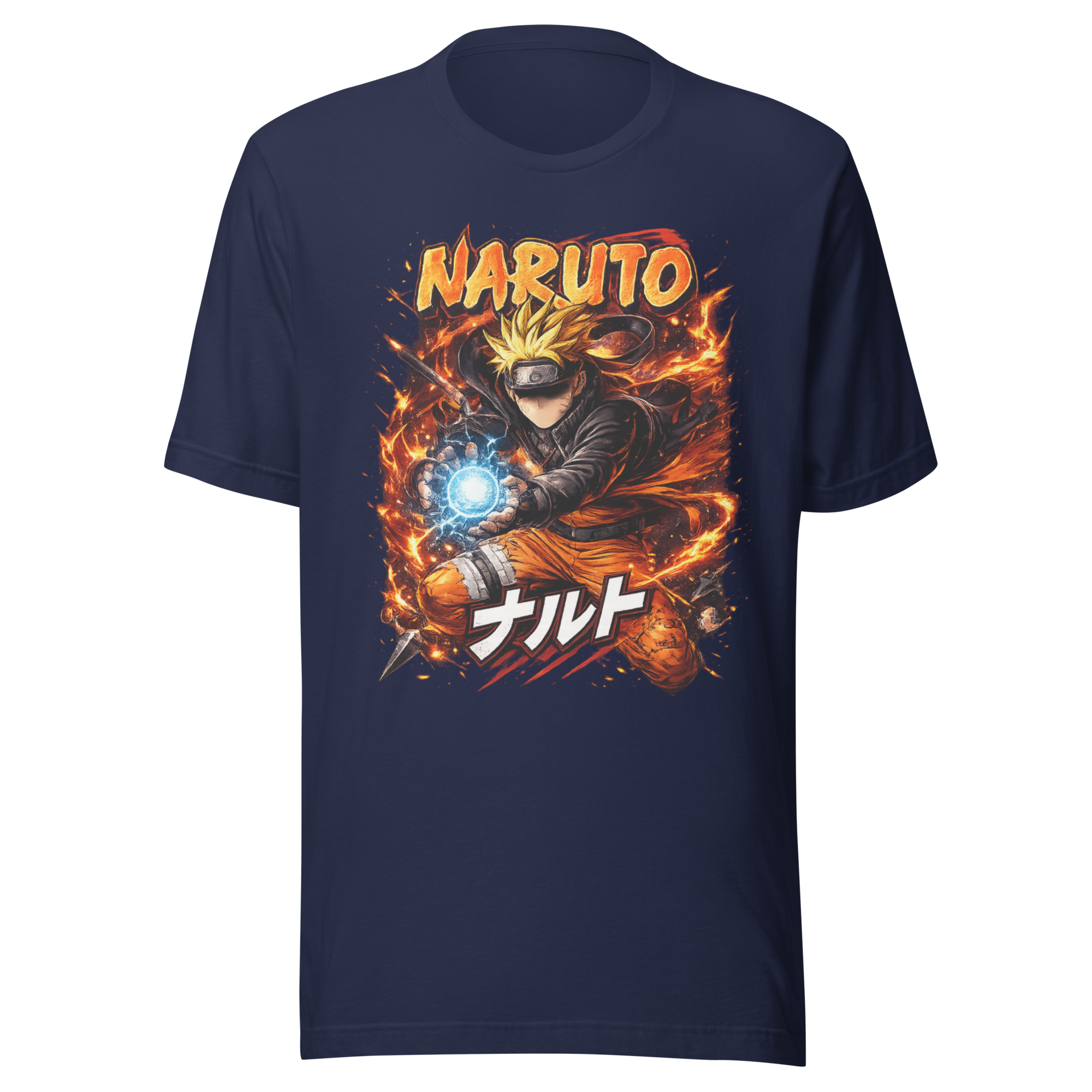 Naruto “Will of Fire” Pure Cotton T-Shirt