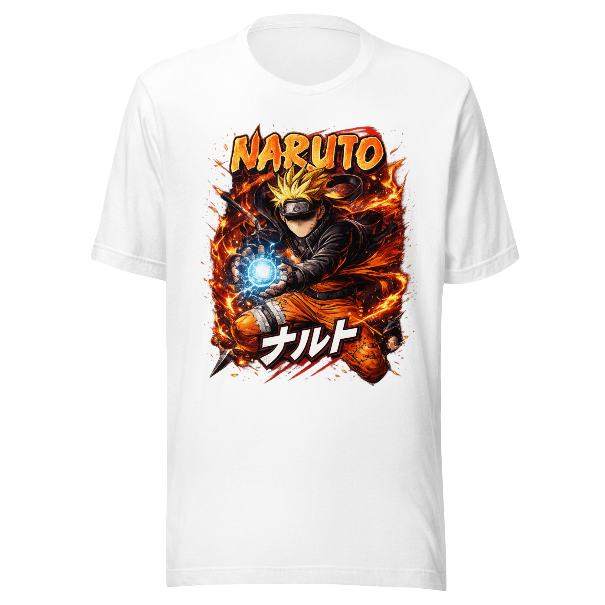 Naruto “Will of Fire” Pure Cotton T-Shirt